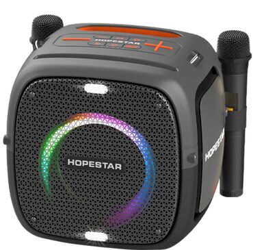 аренда колонок и микрофона: Колонка Hopestar в оригинале с двумя микрафонами, срочно нужны деньги
