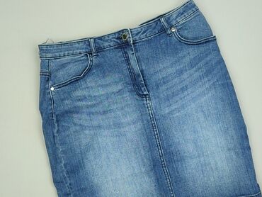 czarne spódniczka z zamkiem: Spódnica damska, rozmiar XL