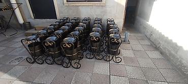 Мусорные урны: С пепельницей, Материал: Железо, 12 л — 6