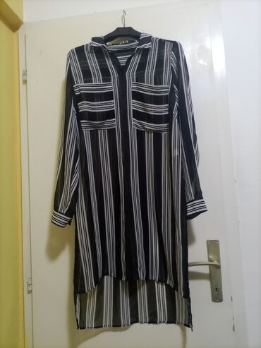 benetton haljine i suknje: M (EU 38), Stripes, color - Black