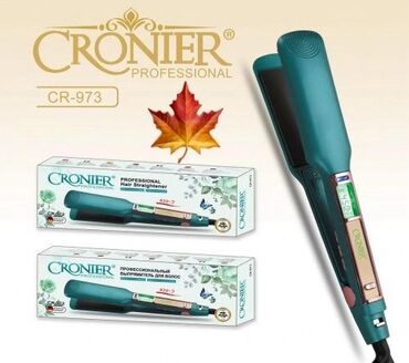 Cronier Professional saç düzləndiricisi. Bu cihaz saçlarınızı qısa
