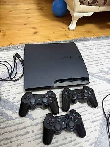qaz sobasi ve qiymeti: PlayStation 3 (PS3) Slim oyun konsolu dəsti - Model: PS3 Slim — 2