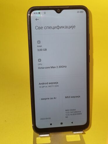 Xiaomi: Xiaomi Redmi 9C, 64 GB, bоја - Svetloplava, Otisak prsta, Dual SIM — 4