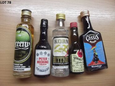 Ostali predmeti za umetnost i kolekcionarstvo: Mini Bottle unučići fraklići čokanji Kao sa slika . Zainteresovanima — 27