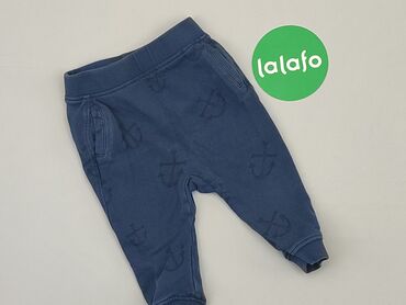 Spodnie: Spodnie H&M, 6-9 m, wzrost - 74 cm., Bawełna, stan - Dobry