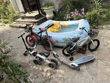 велик для взрослых: Балдар үчүн велосипед, 2 дөңгөлөктүү, 3 - 4 жаш, Бала үчүн, Колдонулган
