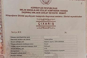 8 sot, Tikinti, Kupça (Çıxarış) lalafo.az -da 8 sot, Tikinti, Kupça (Çıxarış)