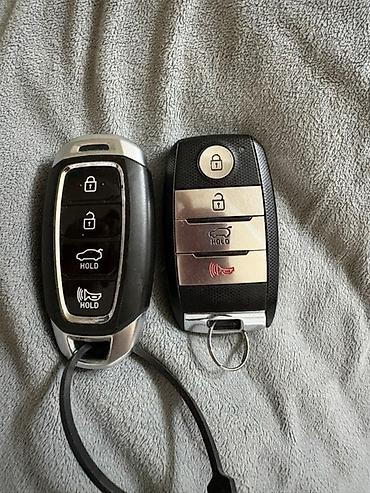 2 gr: Оригинал Смарт-ключи для автомобилей Hyundai и Kia (2 штуки, брелоки — 2
