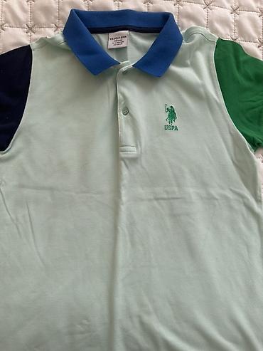 polo assn: US Polo Assn. Uşaq polo köynəyi - Model: Klassik polo - Marka/loqo — 1