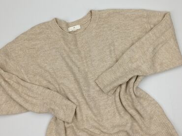 lidl sweter w paski: H&M L.O.G.G., Sweter damski, rozmiar L