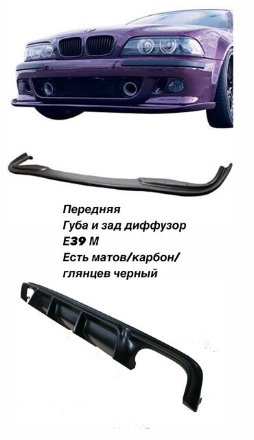 кулер для видеокарты: Накладка на бампер Задний BMW, Новый, Аналог