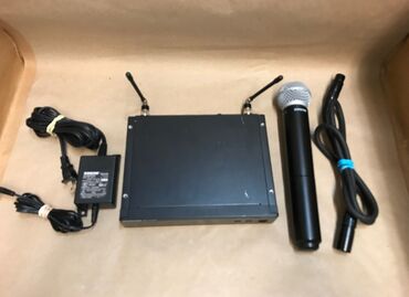 Mikrofonlar: İşlənmiş Radio Mikrofon Shure — 3