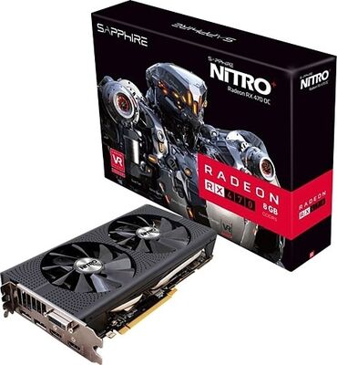 Sərt disklər (HDD): Videokart AMD Radeon RX 470, 8 GB, İşlənmiş