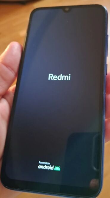 Redmi: Redmi Note 8, 64 GB, rəng - Göy, Barmaq izi
