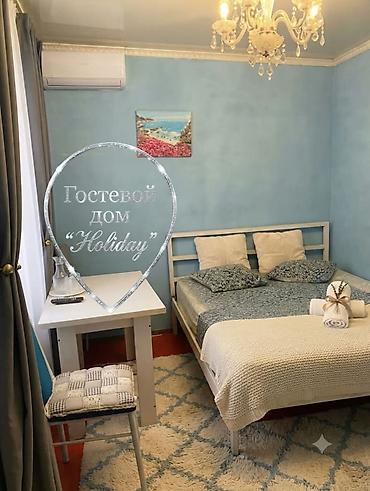 hostel osh: 1 комната, Ак-Орго ж/м, Интернет, Wi-Fi, Банные принадлежности, Телевизор — 3