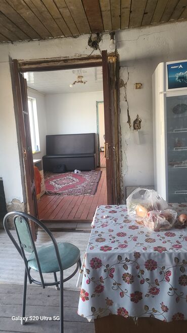 дом село чалдовар: 30 кв. м, 2 бөлмө, Забор, тосулган