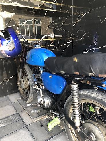 ucuz elektrikli avtomobil: Motosiklet – klassik sovet tipli 2-taktlı model Xüsusiyyətlər: - — 5