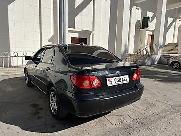 на corolla: Toyota Corolla: 2003 г., 1.8 л, Автомат, Газ, Седан — 1