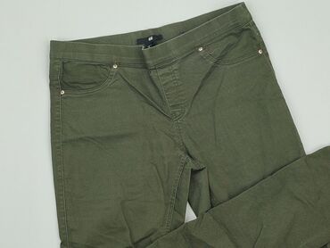 zielone spódnice rozkloszowane: Jeans, H&M, M (EU 38), condition - Good