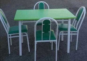 Sifarişlə masa və oturacaq dəstləri: Kvadrat masa, Mətbəx üçün, Qonaq otağı üçün, Dəhliz üçün, 4 nəfər, Açılmayan, İran, 3 il zəmanət — 19