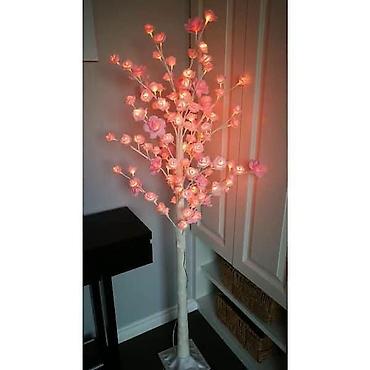 🌸 Dekorativno LED drvo sa roze cvetovima 🌸 Prelepo dekorativno drvo