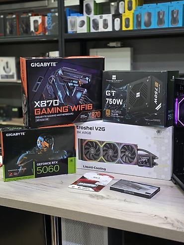 nv3: Компьютер, ядер - 12, ОЗУ 32 ГБ, Игровой, Новый, AMD Ryzen 7, NVMe — 5