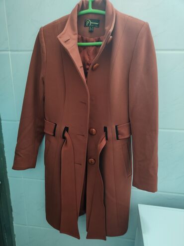 пошив мужской одежды: Пальто, Осень-весна, Кашемир, По колено, M (EU 38)