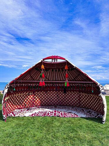 Аренда юрт: Аренда юрты, Каркас Деревянный, 85 баш, Казан, Стол, Стулья — 4