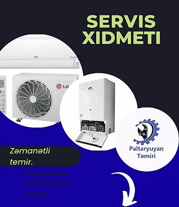 Kombi paltaryuyan kondisioner Malyarka Oboy işleri gorulur yuksek