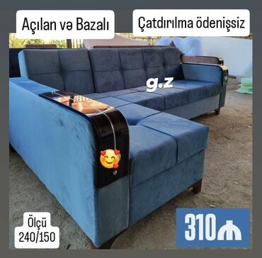 embawood mebel: Künc divan, Yeni