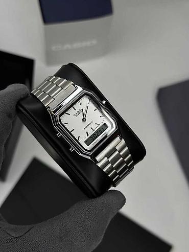 винтажное: Классические часы часы, Casio, Япония, Водонепроницаемые, Унисекс, Новый — 1