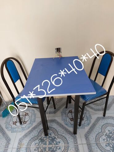 Masa və oturacaq dəstləri: Mətbəx üçün, Yeni, Açılan, Dördbucaq masa, 2 stul -da lalafo.az — 28 Masa və oturacaq dəstləri: Mətbəx üçün, Yeni, Açılan, Dördbucaq masa, 2 stul — 28