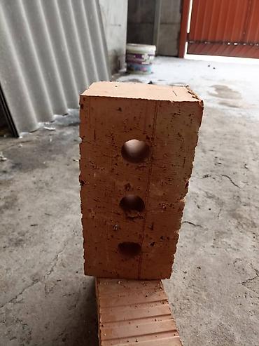 200 бочка: Пустотелый, дырчатый, Жженый кирпич, Полублок, 250×120×90 — 3