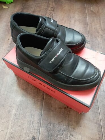 сапошки мужские: Мужские туфли, 32, Tommy Hilfiger, Б/у, цвет - Черный