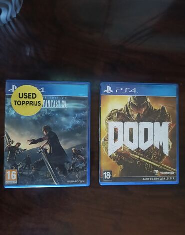 пиратская монополия карточки: Продаю диски на PS4 Final fantasy XV "Special edition" - 3000 с Doom 0