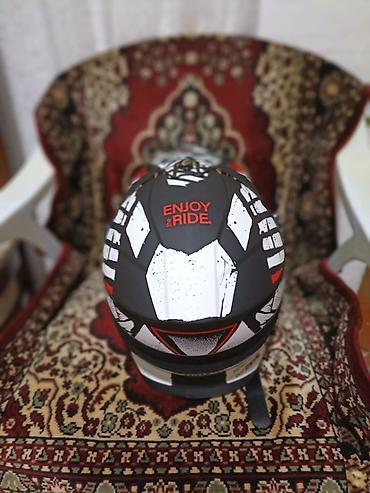Транспорт: Motokros/Qarışıq sürüş üçün tam üzlüq dəbilqə + eynək seti - Növ — 4