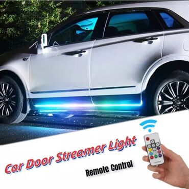 Auto delovi, gume i tjuning: Ambijentalno led RGB osvetlenje za vrata automobila LED svetlosna