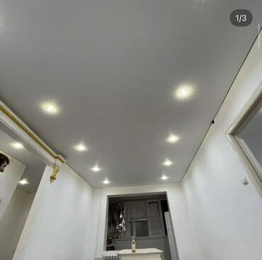 Натяжной потолок: Натяжной потолок Глянцевое, Матовое, 3D потолки Гарантия, Бесплатная консультация, Бесплатный замер — 5