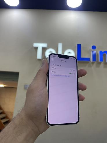 iphone mağaza: IPhone 13, 128 GB, Ağ, Zəmanət, Simsiz şarj, Face ID — 2