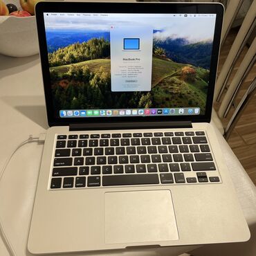 macbook pro 15 2014: Ноутбук, Apple, 4 ГБ ОЭТ, Intel Core i5, 13.3 ", Жаңы, Татаал эмес тапшырмалар үчүн, эс тутум SSD