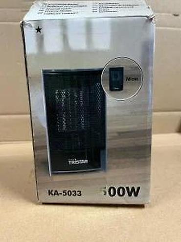 Keramičke grejalice: Keramički grejač TRISTAR KA-5033 – 500 W - Kompaktan stolni grejač sa — 18