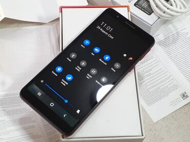 Samsung: Samsung Galaxy A01 Core, 16 GB, rəng - Qırmızı, İki sim kartlı, Sənədlərlə, Sensor — 13