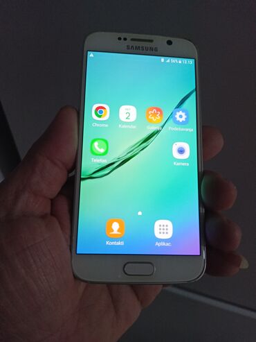 where buy second hand phones near me: Samsung Galaxy S6, color - White