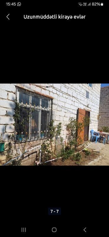 bayilda 150 manata kiraye evler: 46 kv. m, 1 otaqlı