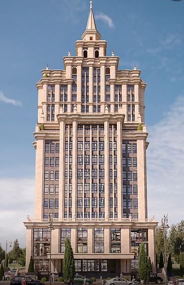 атмос: 3 комнаты, 75 м², Золотой квадрат Элитка, 18 этаж, ПСО (под самоотделку) — 1