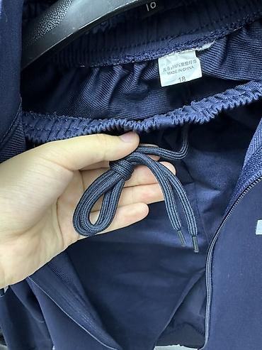nike перчатки: Спортивные костюмы мужские, темно‑синего цвета, с молнией по всей — 7