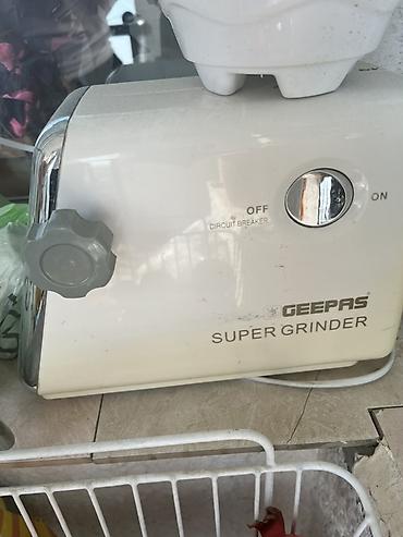 gepas: GEEPAS Super Grinder – elektrik ətçəkən və çoxfunksiyalı doğrayıcı — 2
