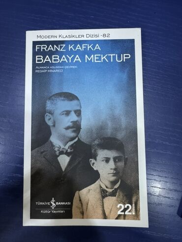 банк тестов по физике 1 часть ответы: Franz Kafka tərəfindən yazılmış "Babaya Mektup" adlı kitab. Kitab