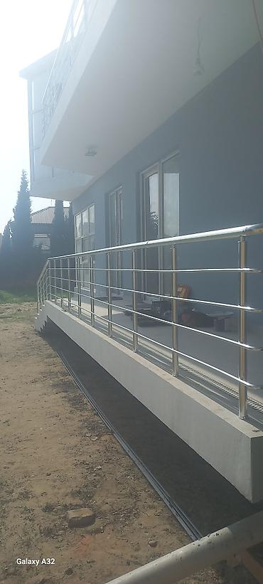 Lalafoda yeni: Balkon məhəccəri, Paslanmaz polad — 8