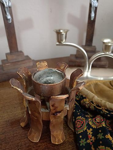 Stare vaze i dekor: Crkveni liturgijski set – komplet - Dva drvena krsta sa korpusom — 7